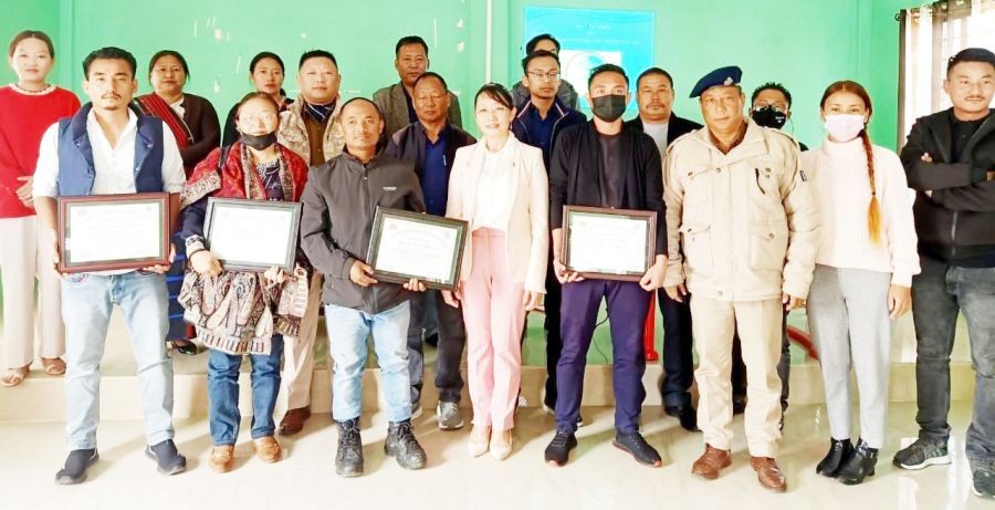 School representatives with district officials during the DLCC meeting was conducted at District Hospital conference hall, Zunheboto on October 18. (Photo Courtesy: CMO Zunheboto)